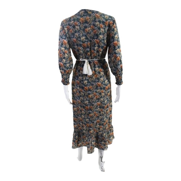 NWT PALMACEA Revolve Floral Tie Waist Swim Cover Up Midi Dress Small - Picture 3 of 7